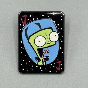 Invader Zim ZIM Playing Card Blind Box Enamel Pin New Open Box